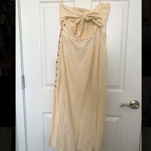 Strapless Summer Dress